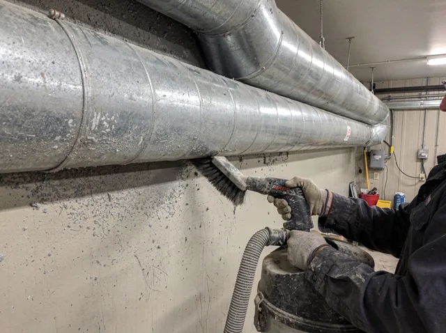 Industrial Dryer Vent Cleaning in Stanton