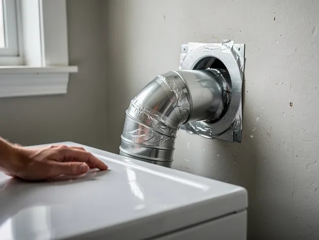 Stanton Dryer Vent Cleaning expert performing professional dryer vent repair and installation in Stanton