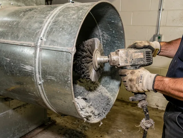 Industrial-grade dryer vent cleaning by Stanton Dryer Vent Cleaning in Stanton