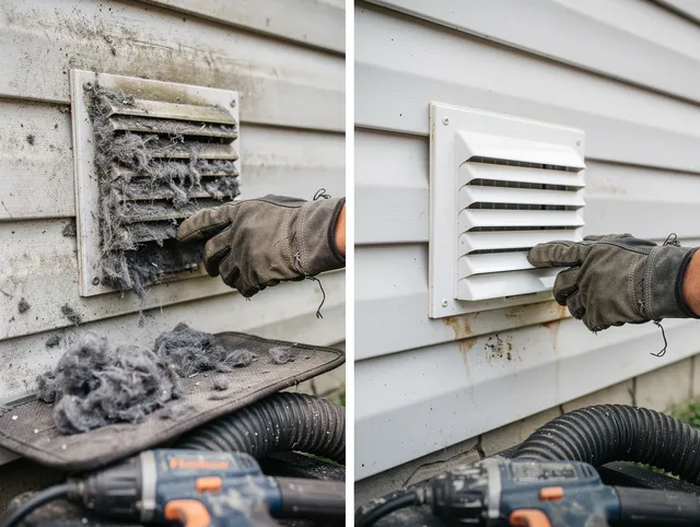 Residential dryer vent cleaning by Stanton Dryer Vent Cleaning in Stanton